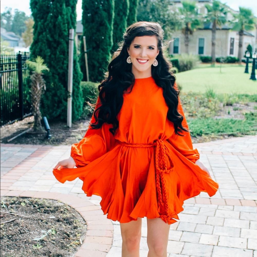 Gorgeous Orange Dress from Red Dress